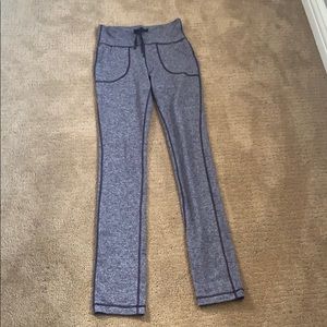 Long, purple Lululemon Sweatpants
